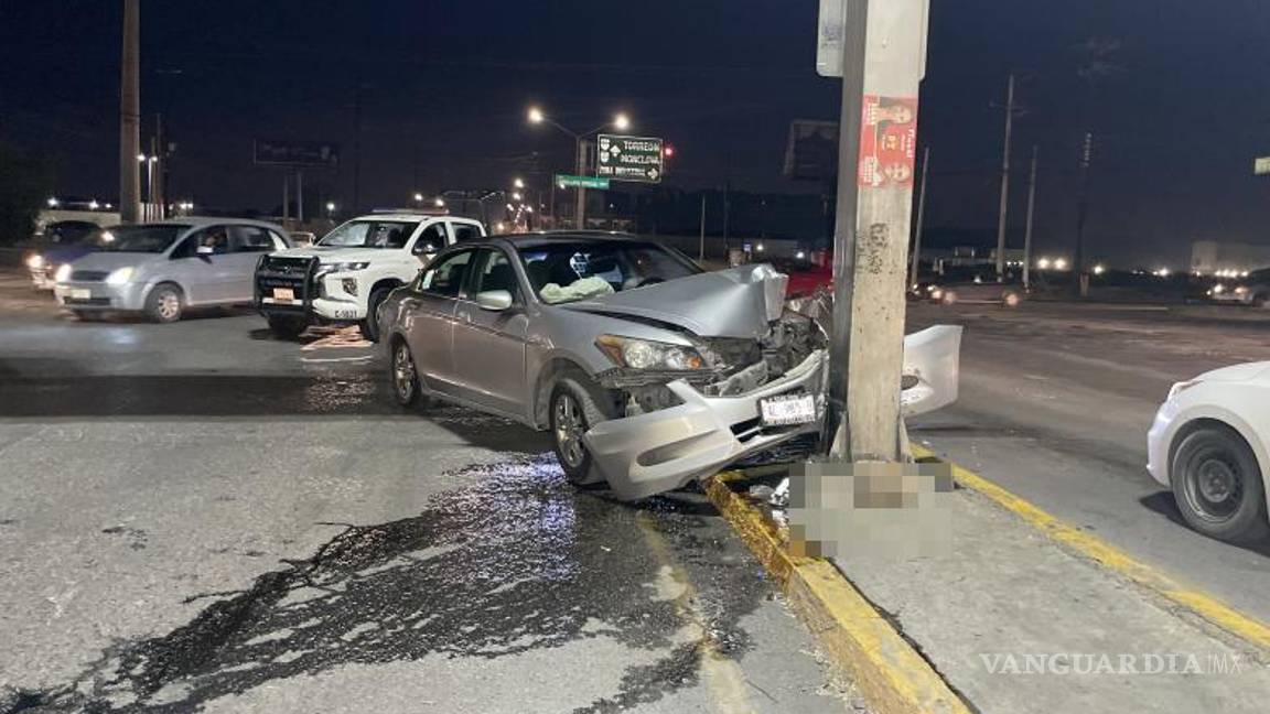 $!El percance ocurrió alrededor de las 20:30 horas y fue reportado a los grupos de seguridad de WhatsApp.