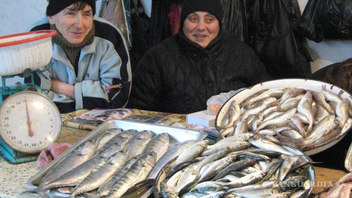 $!El mercado de Batumi Batumi. EFE/Misha Vignanski