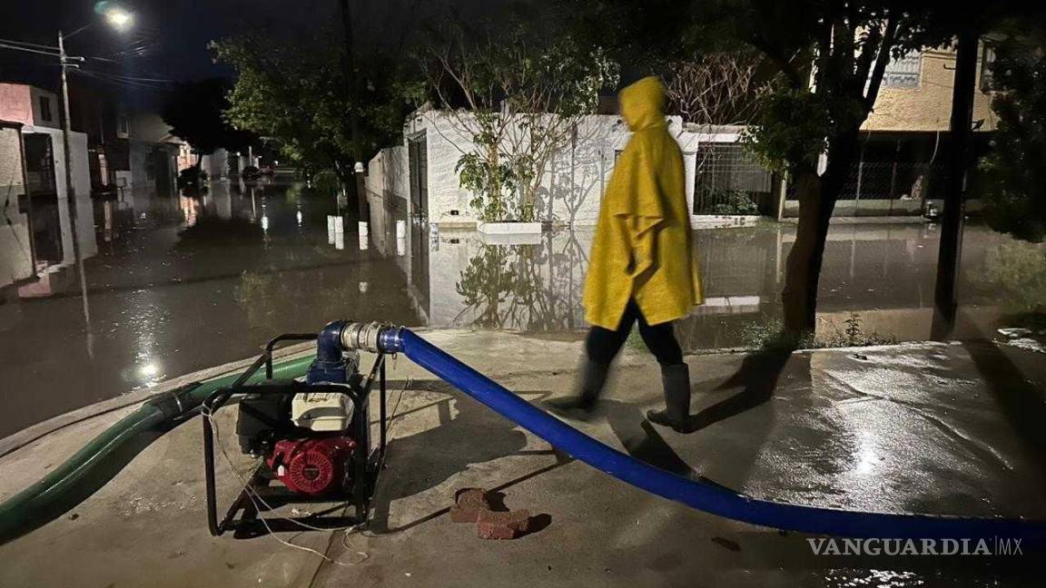 Personal del Ayuntamiento de Torreón se mantiene alerta ante lluvias en la ciudad