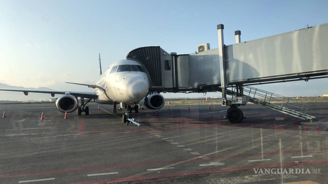 Han utilizado el aeropuerto Plan de Guadalupe de Ramos Arizpe 23,101 pasajeros en el primer semestre de 2018