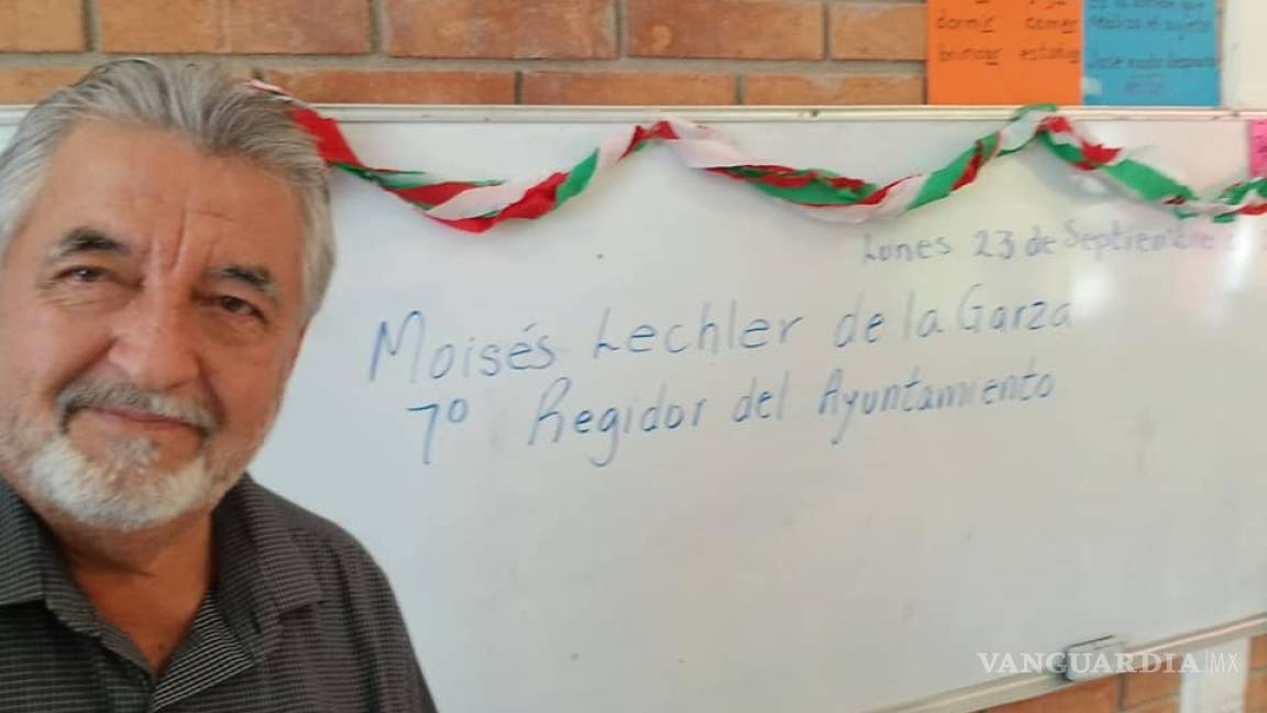 Fallece el regidor de Piedras Negras, Moisés Lechler, por COVID-19