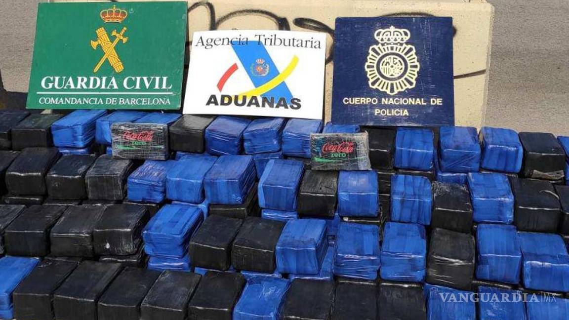$!La droga la ocultaban en bloques de hormigón para evitar que fuera detectada en los controles portuarios. Foto: Especial