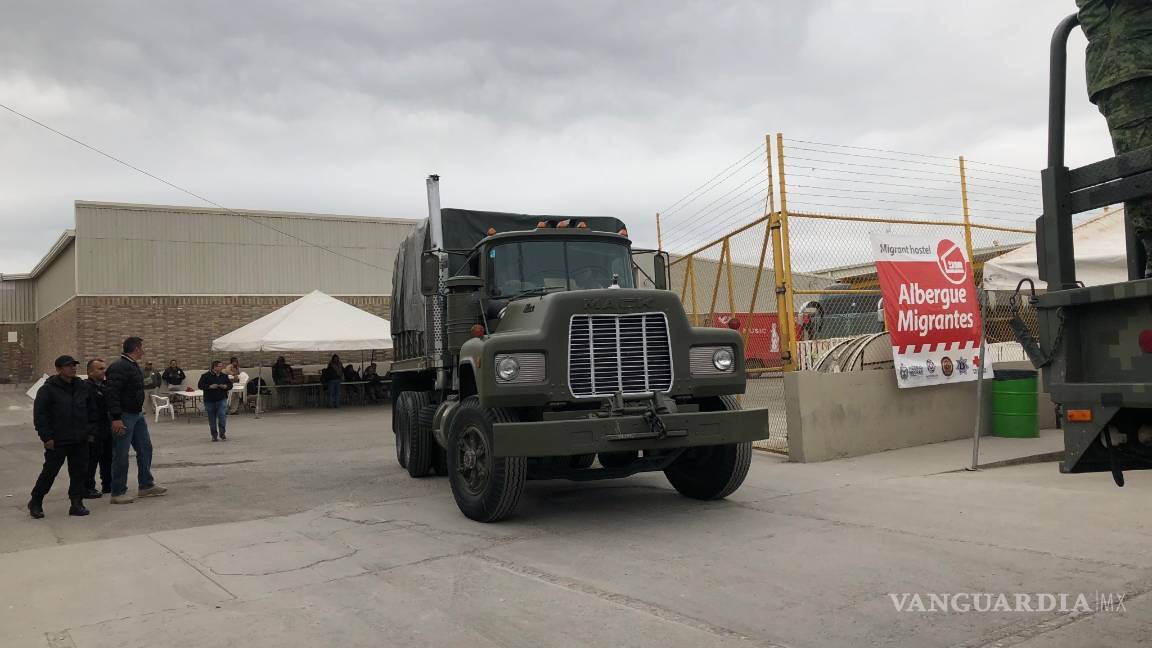 $!Cierra albergue de Piedras Negras; más de 1600 migrantes fueron reubicados en todo México