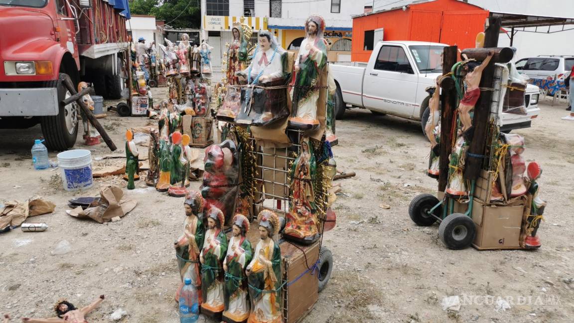 Artesanía religiosa más viva que nunca, recorrido por México hace una escala en Acuña