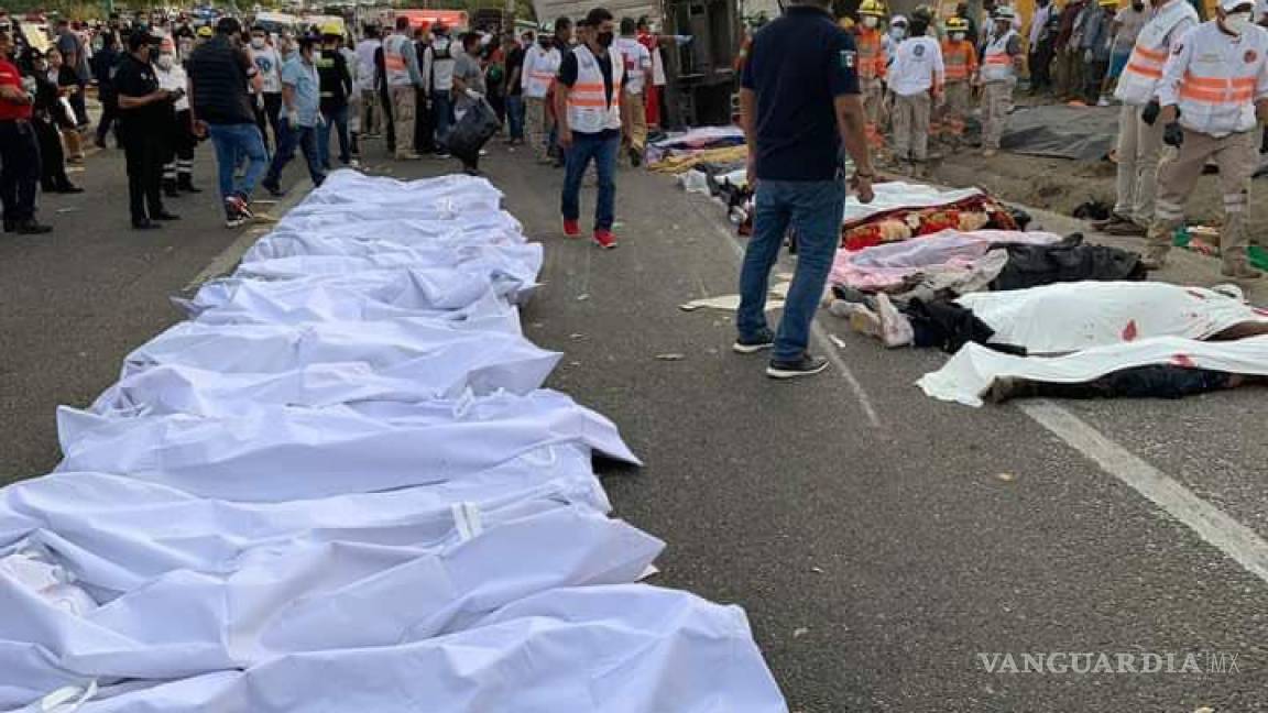 Titular del INM comparecerá por accidente donde murieron 55 migrantes en Chiapas