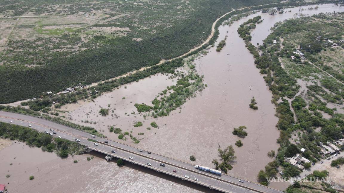 Inundación en Múzquiz dejó una víctima; hombre fue arrastrado por corriente de agua