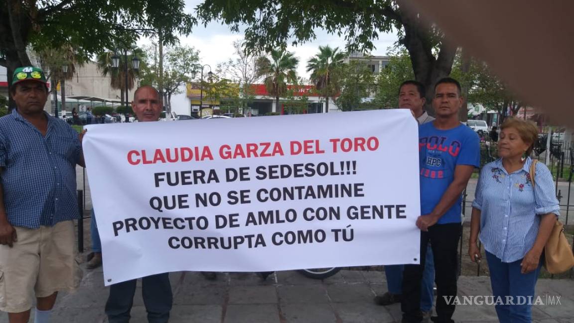 Militantes de Morena quieren fuera de Sedesol a Claudia Garza del Toro