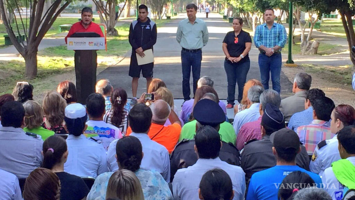 Entregan primera etapa de rehabilitación del bosque Venustiano Carranza de Torreón