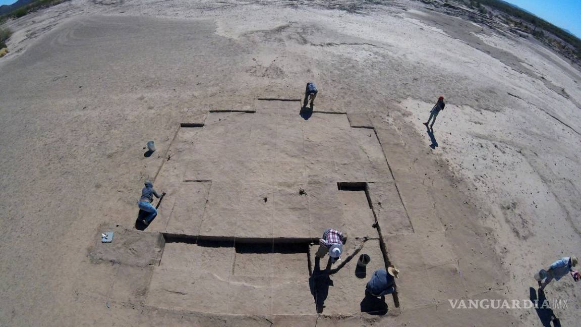 Arqueólogos exploran estructura arquitectónica intacta en Sonora