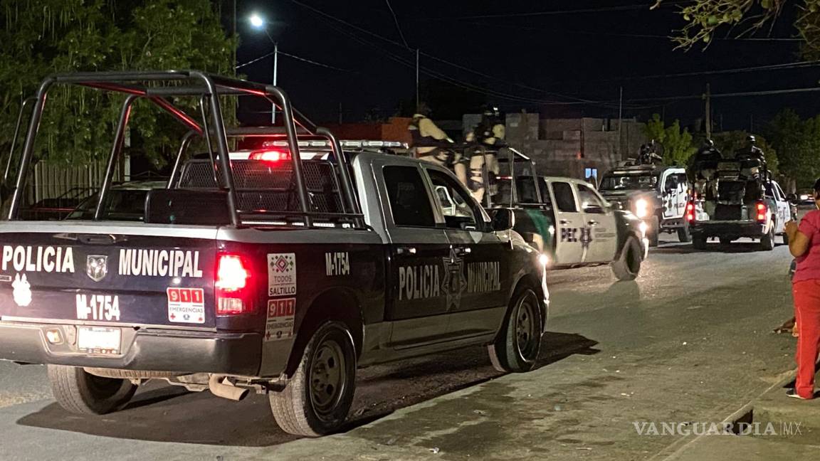 Moviliza a policías reporte de detonaciones en la Puerta de Oriente de Saltillo