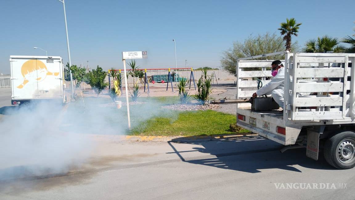 Salud Municipal de Torreón lleva a cabo sanitizaciones en colonias