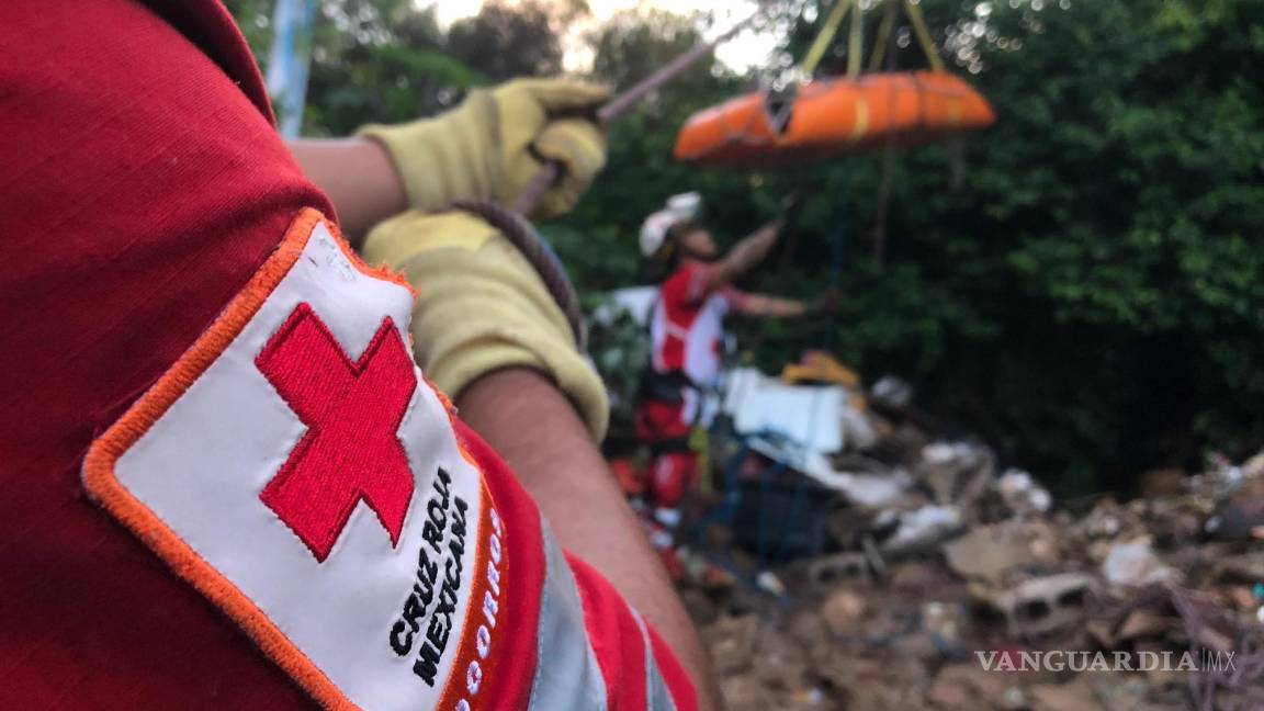 $!La Cruz Roja atendió el llamado.