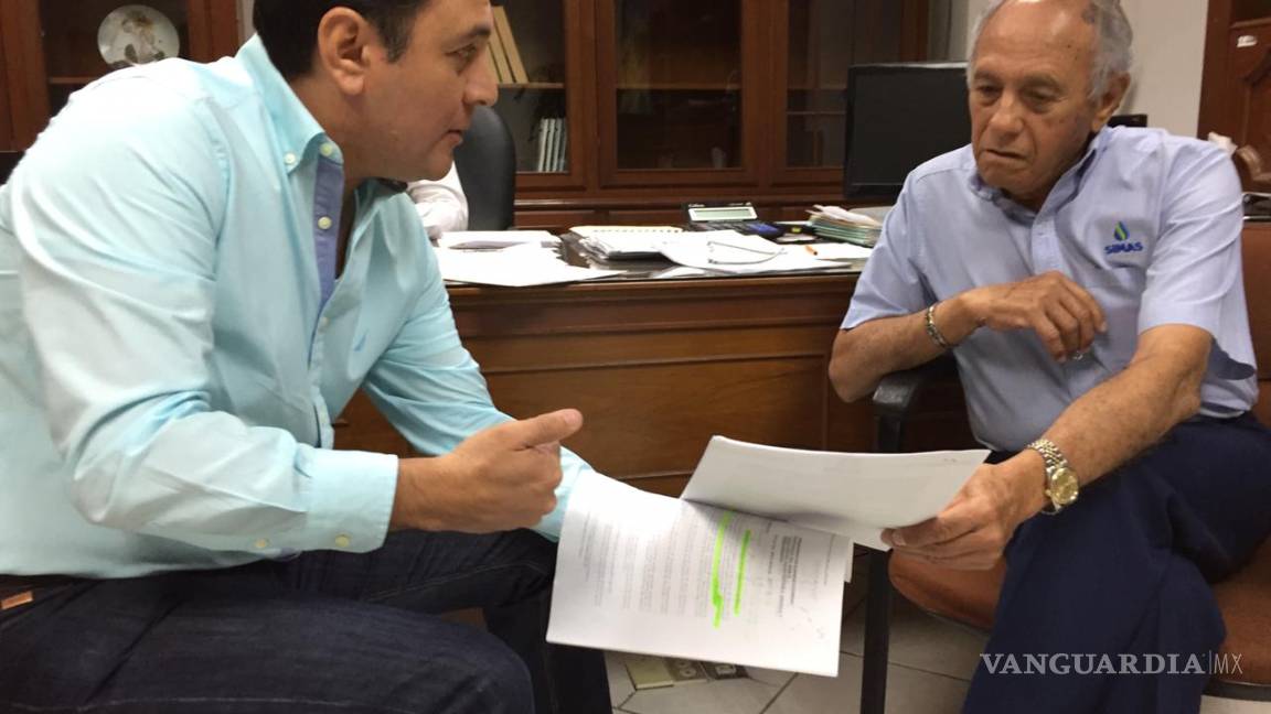 $!Gobierno del Estado ayudará al Simas Torreón en el desabasto de agua: Xavier Herrera