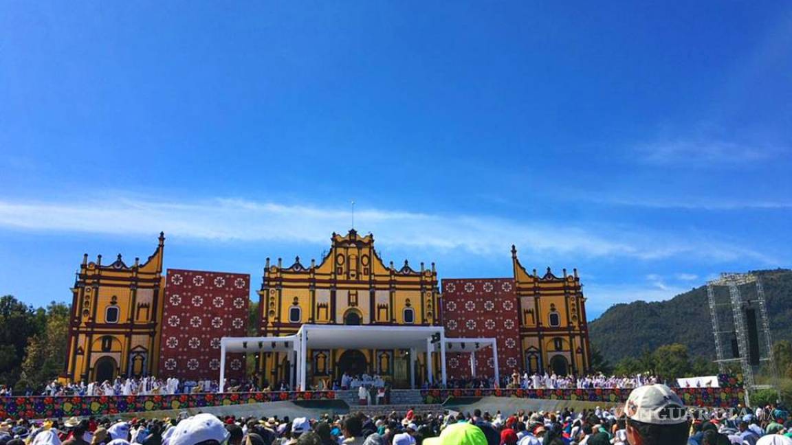 Prensa británica destacó visita del Papa Francisco a Chiapas