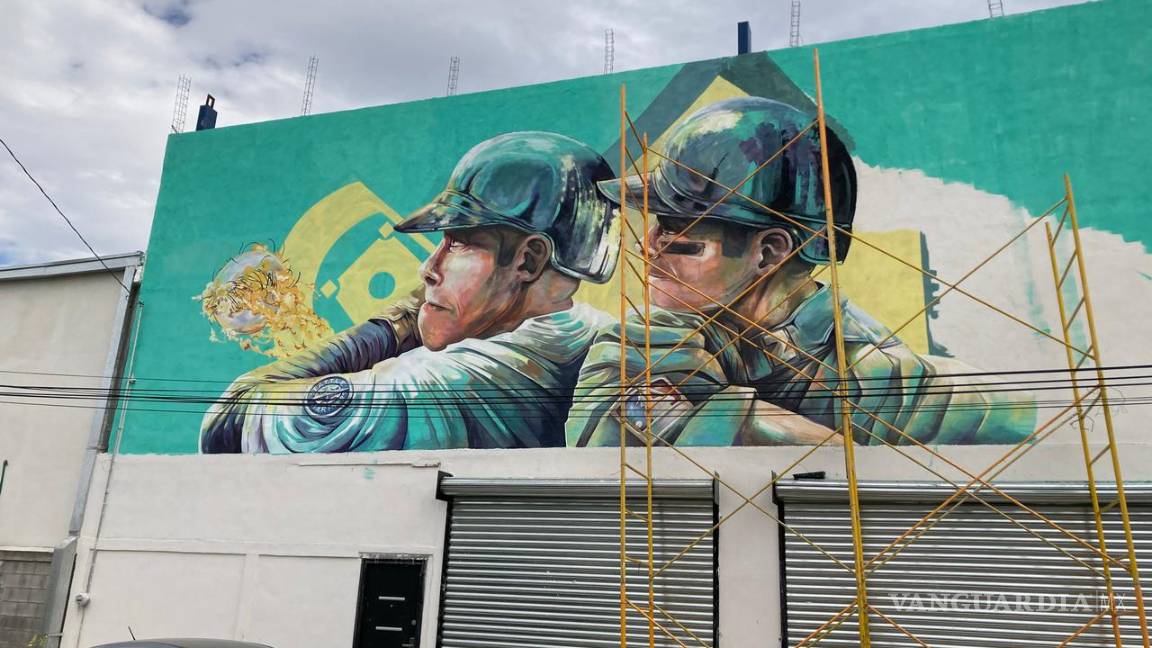 $!El saltillense Ariel Leviel fusiona arte y deporte con su trabajo