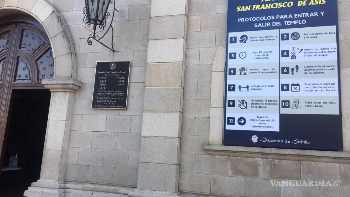 $!Reactivan templos católicos de Saltillo