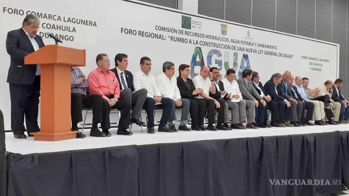 Desorganizado inicia en Torreón foro “Rumbo a la Construcción de la nueva Ley de Aguas Nacionales&quot;