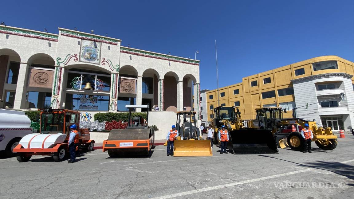 Adquiere municipio de Monclova maquinaria con 15 mdp