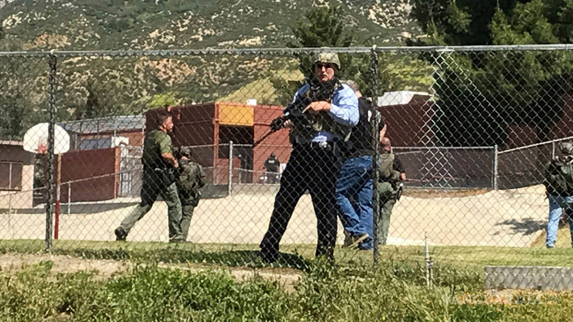Otro tiroteo en San Bernardino, ahora en una escuela primaria; hay tres muertos