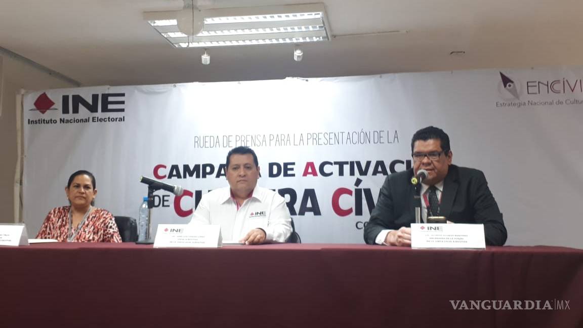 INE arranca campaña de cultura cívica en Torreón