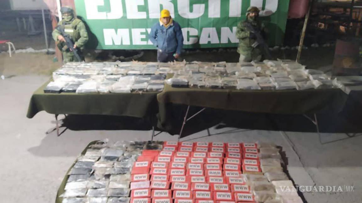 Decomisan 150 millones de pesos en cocaína en SLP; era transportada en una pipa