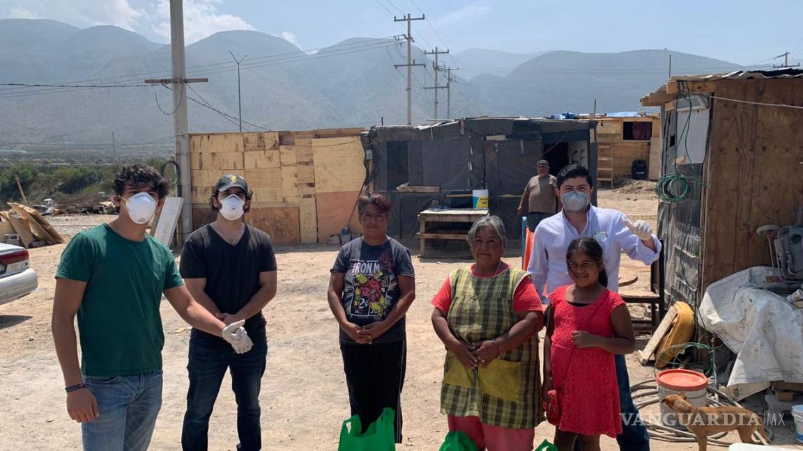 Jóvenes de Saltillo se solidarizan para apoyar a los más necesitados