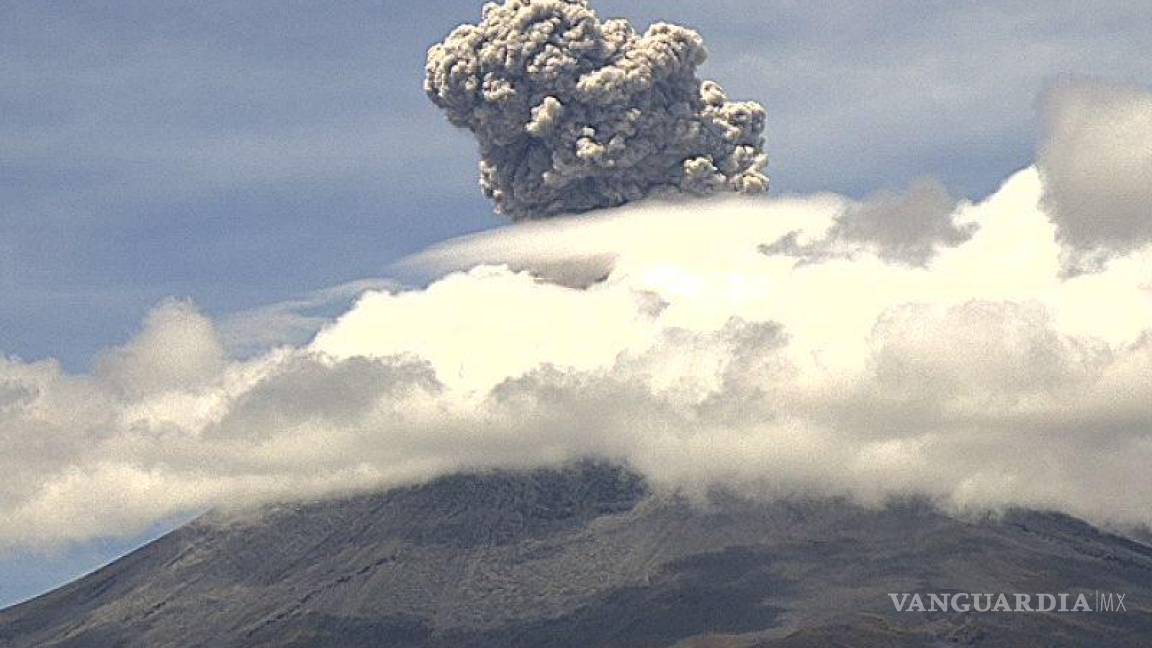 Volcán Popocatépetl registra explosiones, CENAPRED prevé que continúe la actividad