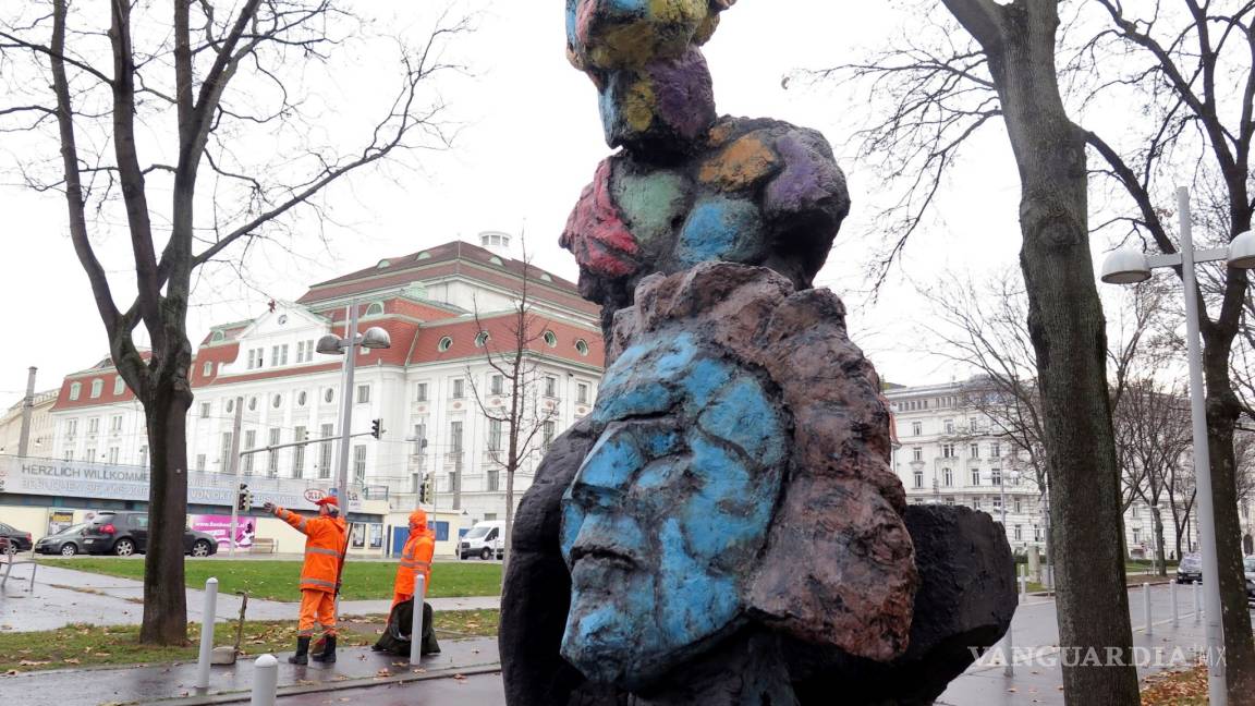 Inauguran en Viena una nueva estatua neoexpresionista de Beethoven