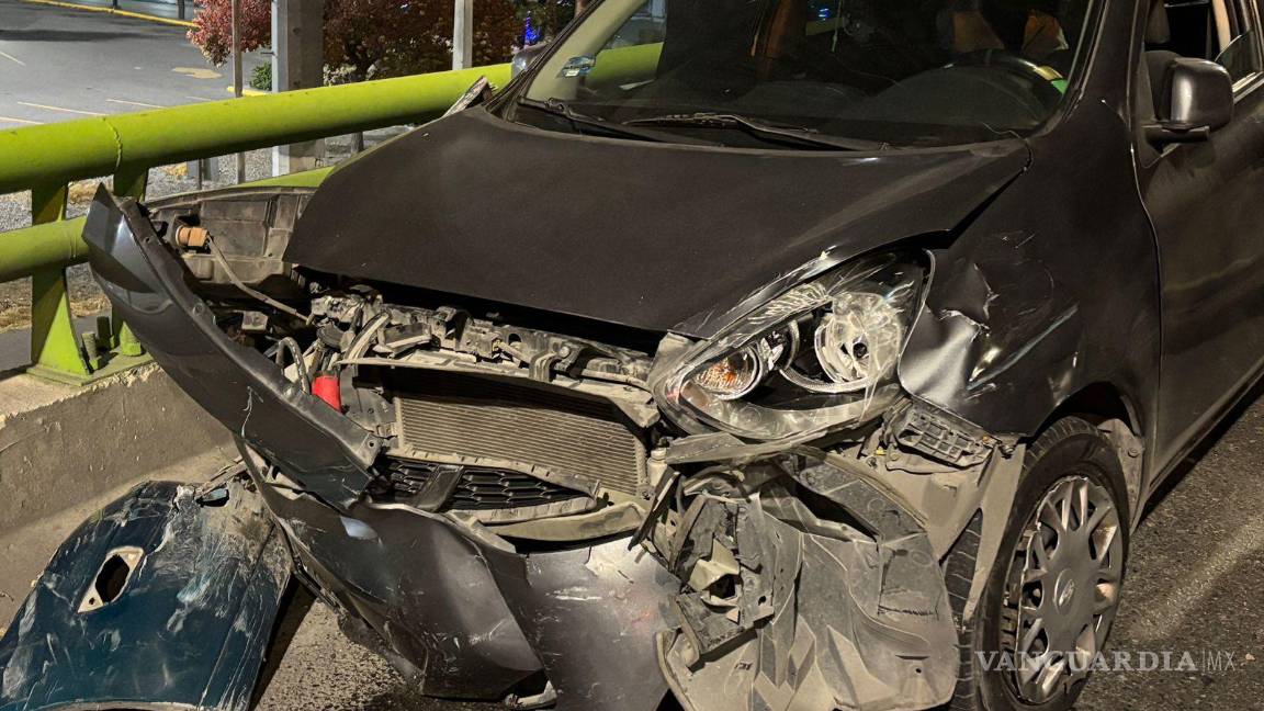 $!Testigos señalaron que los conductores venían cerrándose el paso antes del impacto.