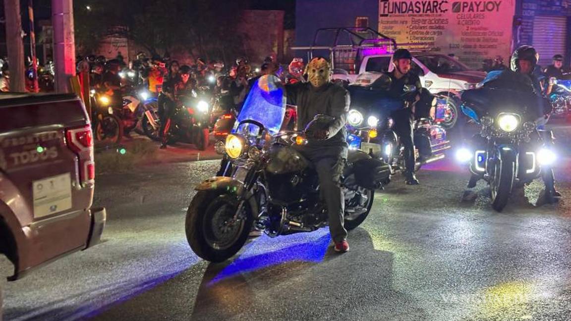 $!Los participantes de la rodada motociclista disfrutaron de un recorrido en la inauguración, sumando un ambiente festivo al evento.