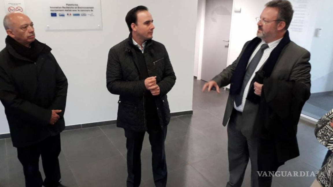 En Francia, visita Alcalde de Saltillo innovador centro de investigación que revisa calidad del aire