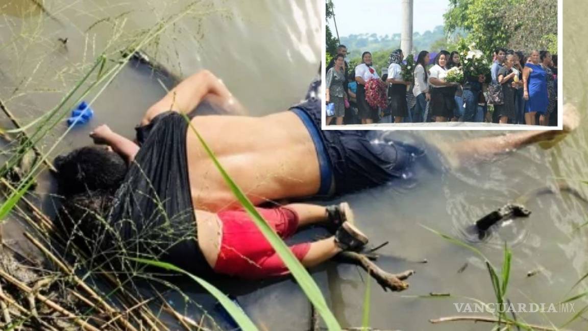 ¡San Salvador llora a Valeria y Óscar en su entierro! Así despidieron a los migrantes ahogados en México