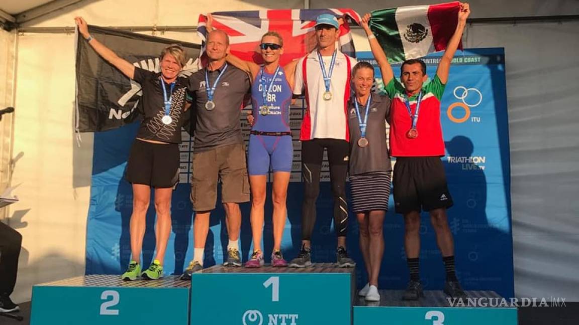 En Gold Coast brillan triatletas en Campeonato Mundial de Australia