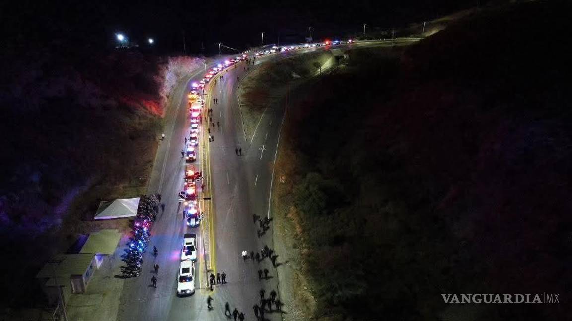 $!Con saldo blanco, autoridades de los tres niveles de gobierno coordinaron un operativo desde antes del amanecer.