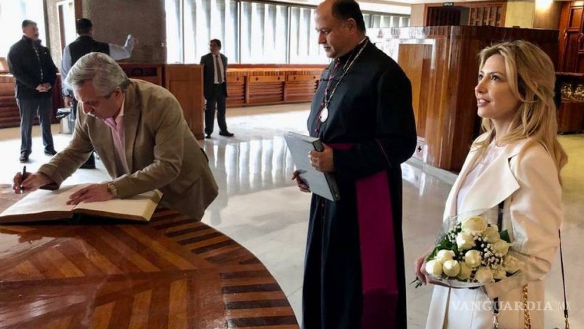 Presidente electo de Argentina visitó la Basílica de Guadalupe