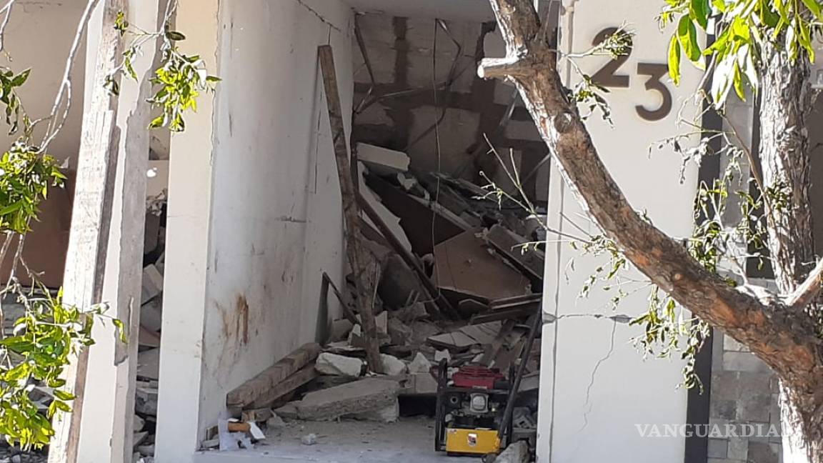 Rescatan a propietario tras explosión en domicilio de Torreón