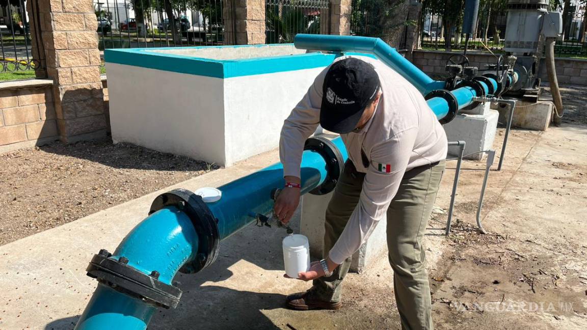 Evalúan calidad de agua de balnearios y purificadoras de Coahuila