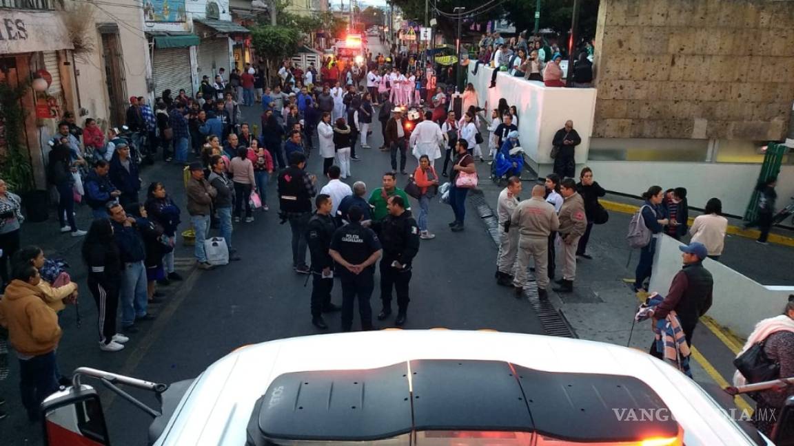 Guadalajara: evacúan hospital por fuga de gas