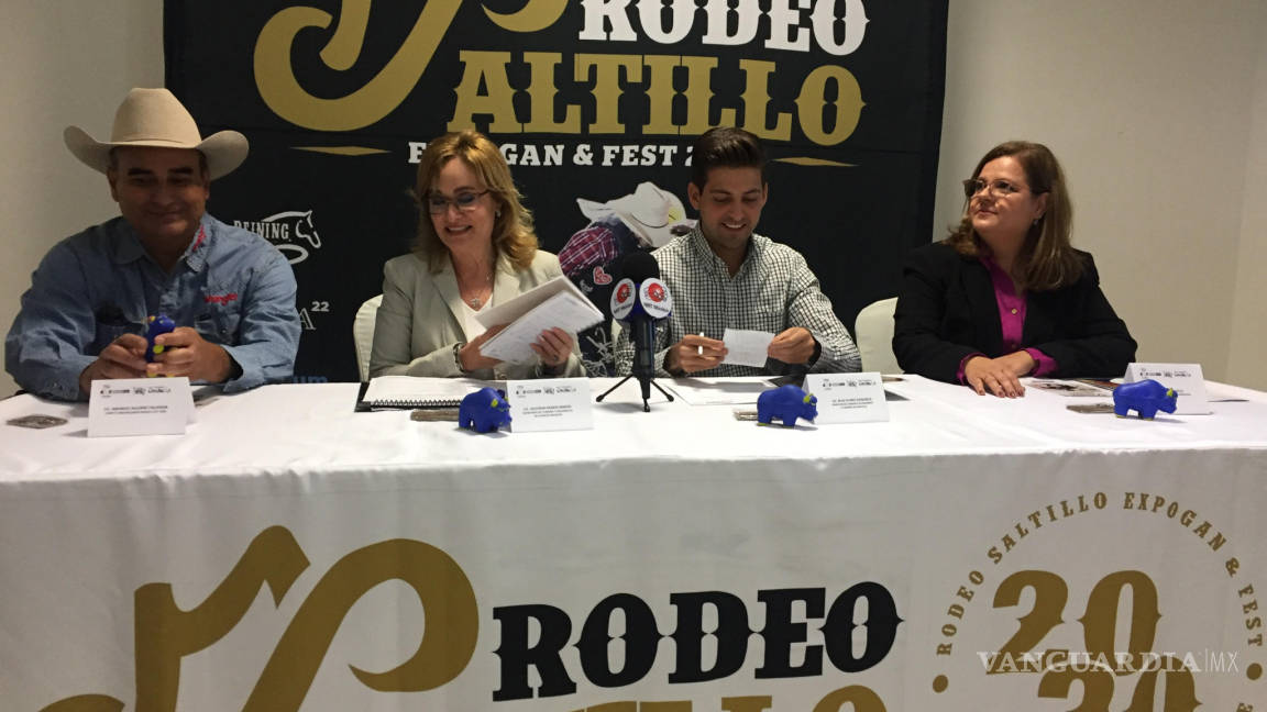 Promocionan tercera edición de Rodeo Saltillo Expogan &amp; Fest