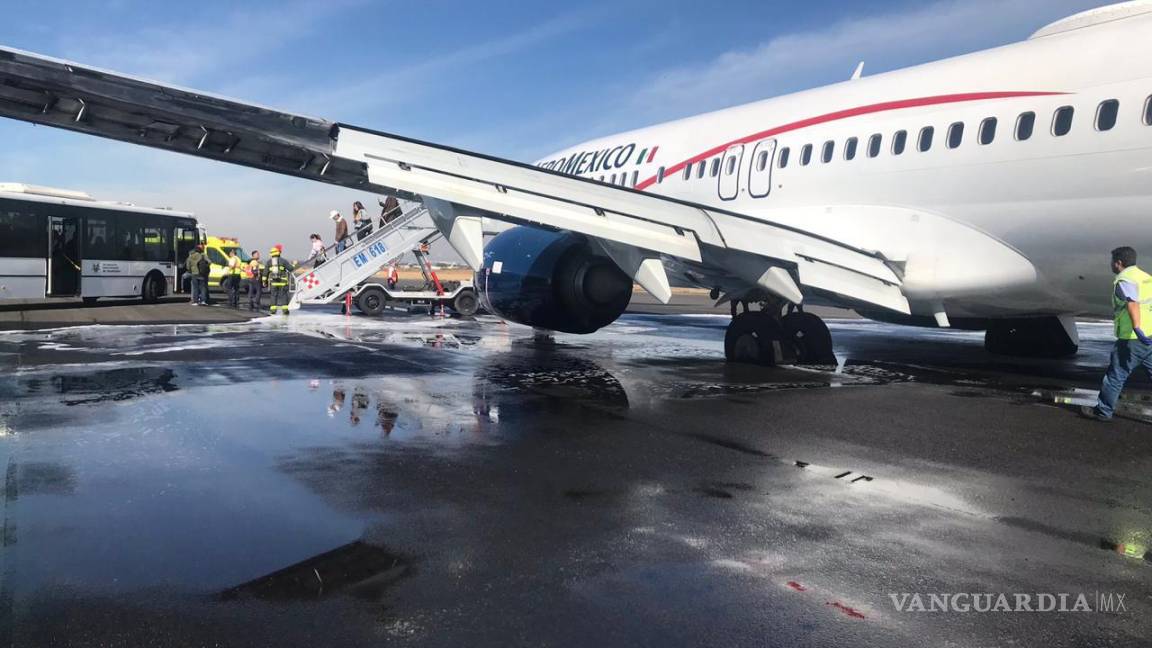 Avión de Aeroméxico con vuelo CDMX-Guadalajara realiza aterrizaje de emergencia por fallas