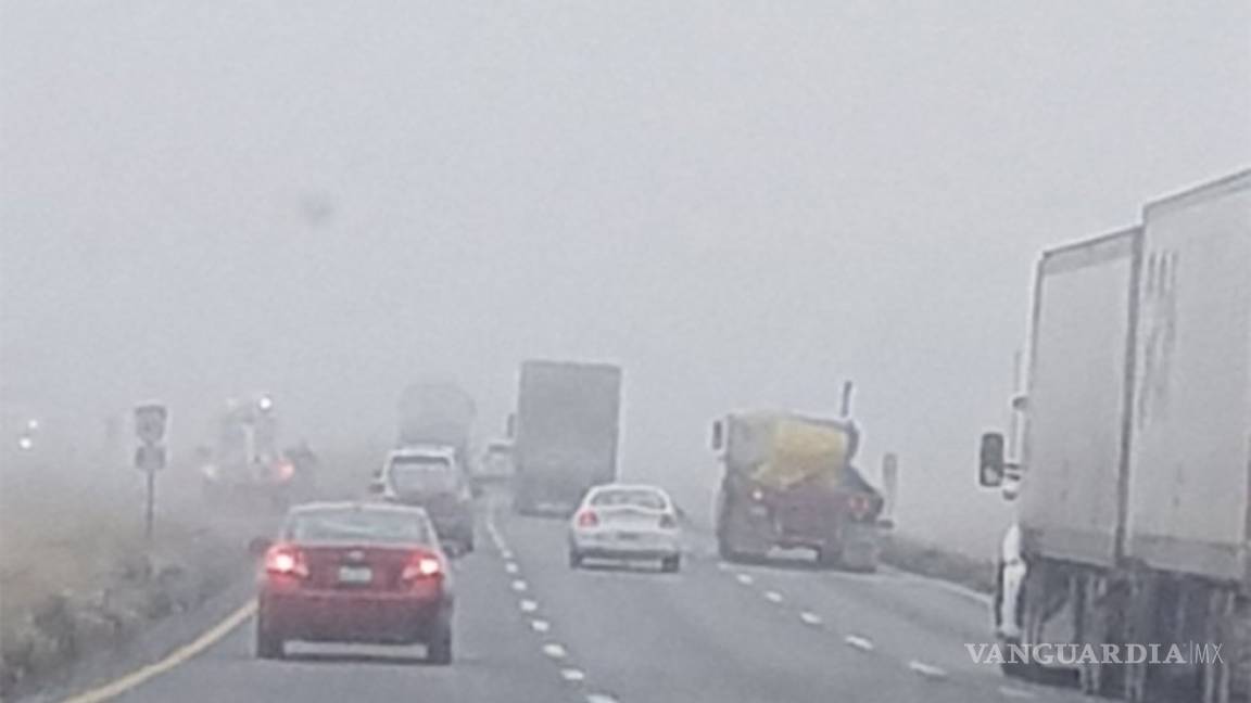 Reabren autopista Saltillo-Monterrey tras cierre por mal clima