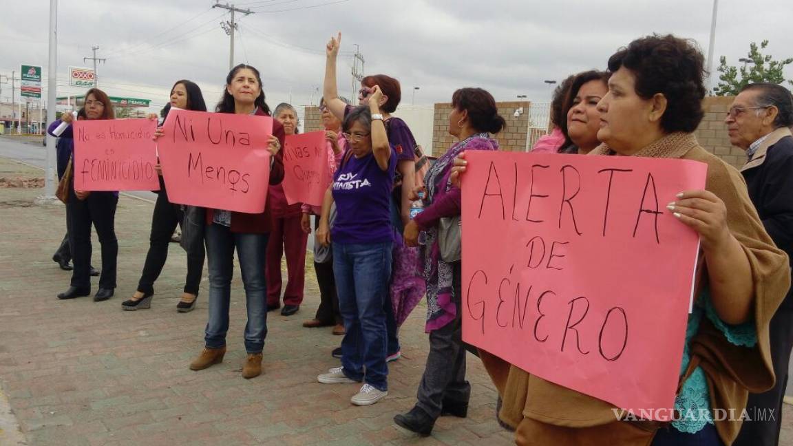 Realizan en Torreón manifestación por homicidio de mujeres