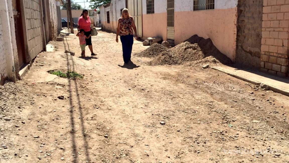 Inicia segunda etapa de pavimentación de La Concha en Torreón