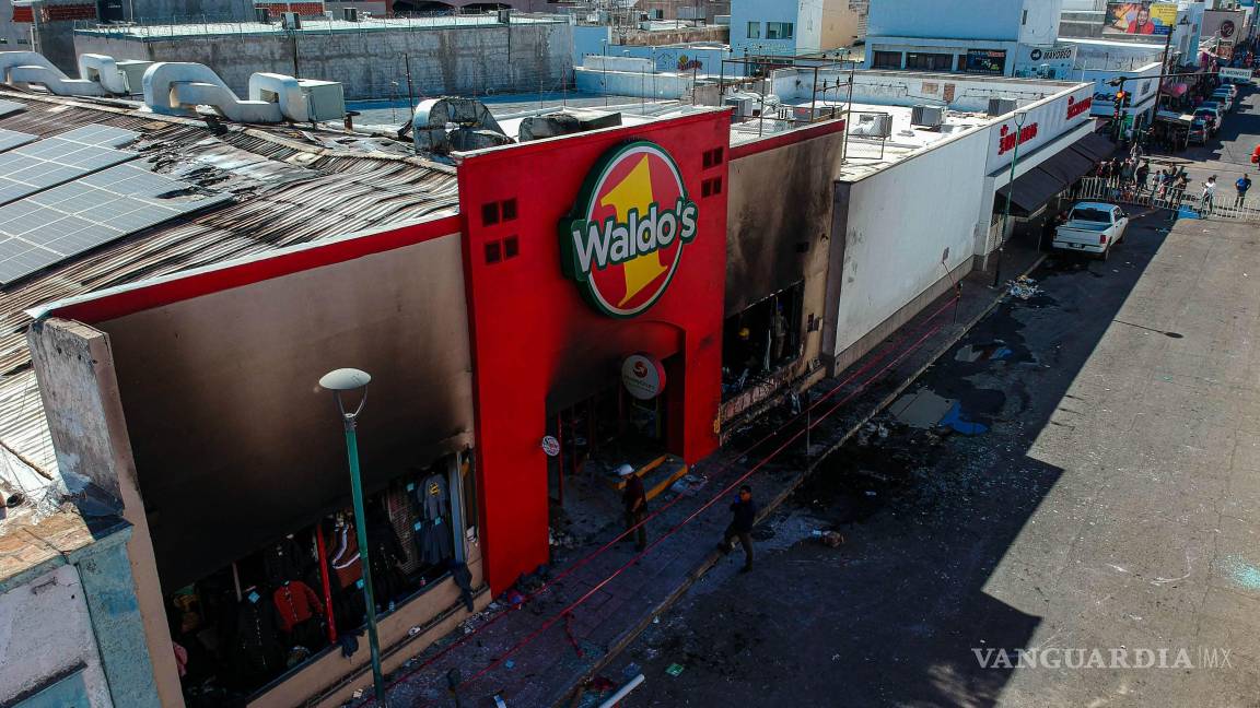 $!FGR abre investigación federal por incendio en tienda Waldo’s de Hermosillo donde murieron 24 personas