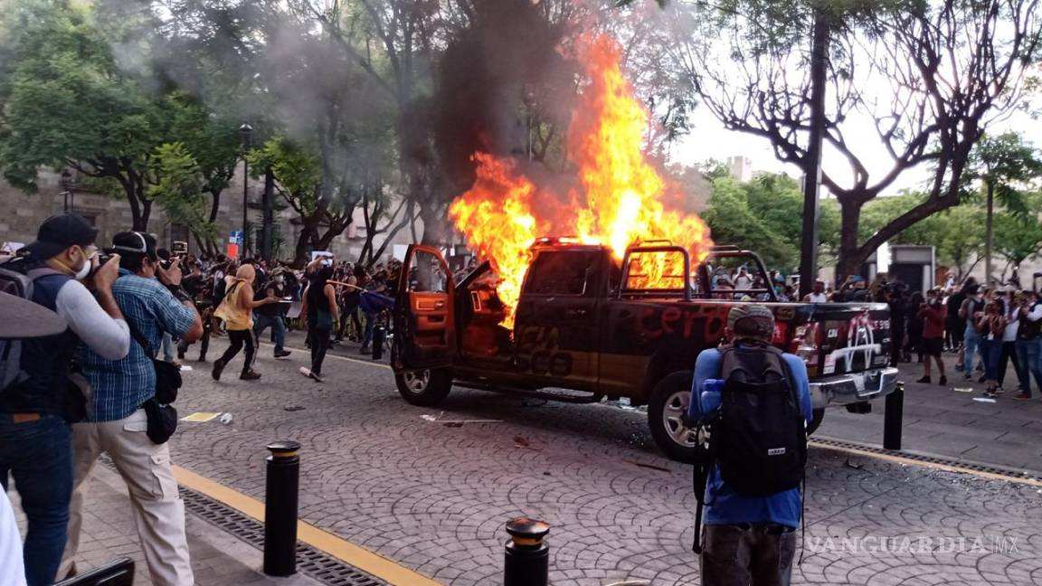Arden protestas en Jalisco por asesinato de Giovanni