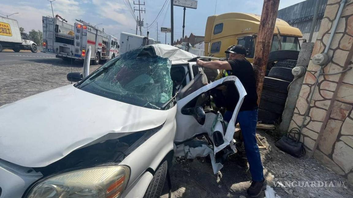 Muere mujer después de un accidente en Ramos Arizpe