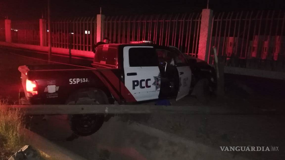 Colonias de Ramos Arizpe se quedan sin luz tras choque de patrulla