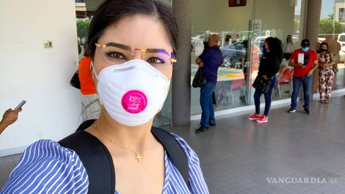 $!“Es un ridículo rumor”, Geraldine Ponce niega haber viajado con AMLO