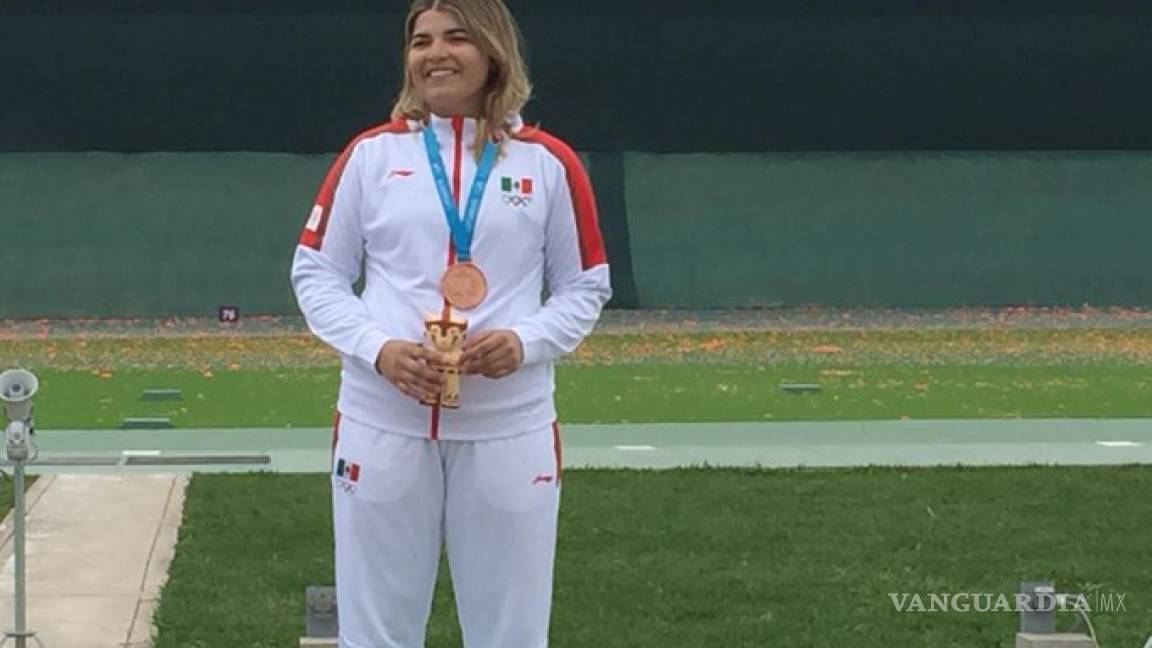 Alejandra Ramírez alcanza la medalla de bronce en tiro deportivo