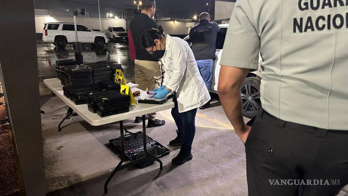 $!Ejército y GN aseguran cargamento de 90 kilos de cocaína en Nuevo León